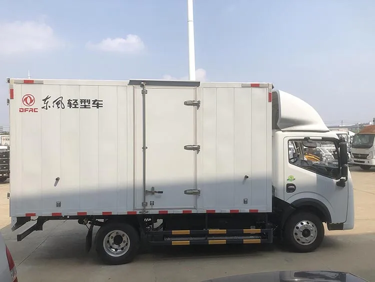 Дальность вождения 350 км 66/110 кВт левый привод dongfeng 20.3cbm фургон грузовой