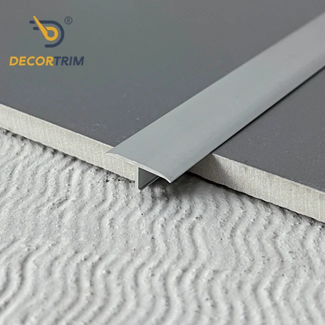 Prolink Metal Factory Free Sample Aluminum Profile Aluminium Tile Trim Factory Low Prices Silver for Marble Wall Edges in China