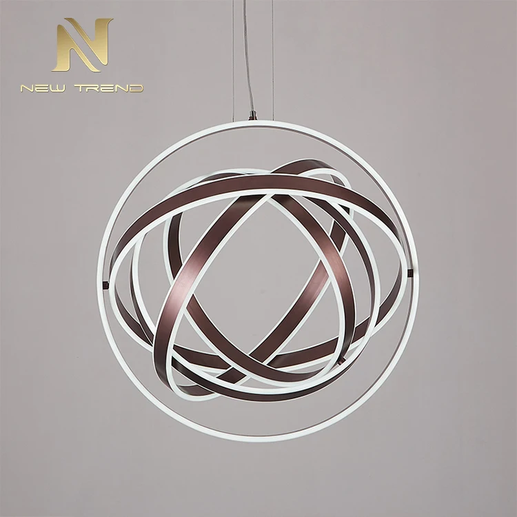 High Quality Indoor Home Decoration Aluminum Acrylic Modern Led Pendant Light