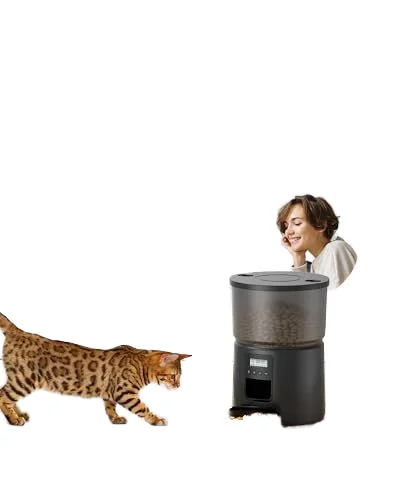 hot selling 4L Automatic Dog Feeder Pet Smart Cat Food Dispenser Button style  bowl  for Dog Pet Accessories