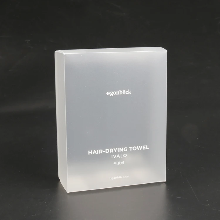 Clear Packaging Translucent Transparent Frosted PP Plastic Box Packaging