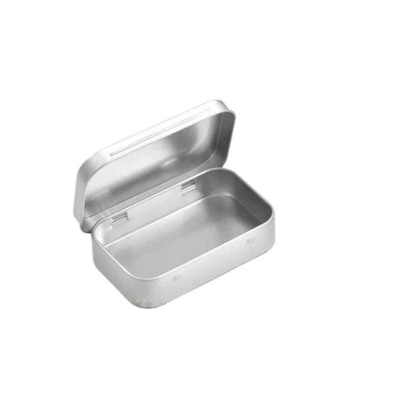 mint tin box  small rectangle metal case