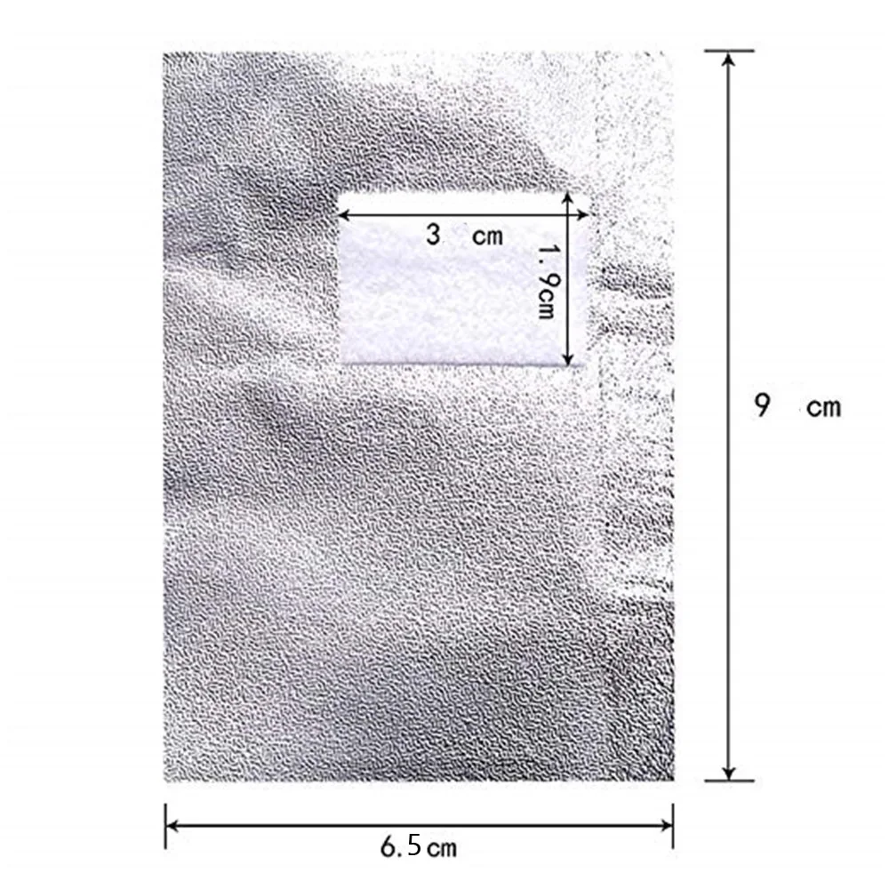 100pcs/bag Aluminum Foil Nail Art Soak Off Foils Removal Gel polish With Cotton Pad Remover Wraps Nails Removal Foil