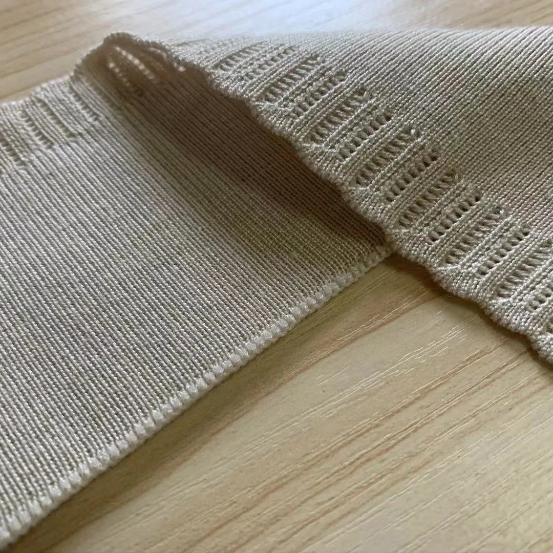 Customized jacquard rib for cuffs