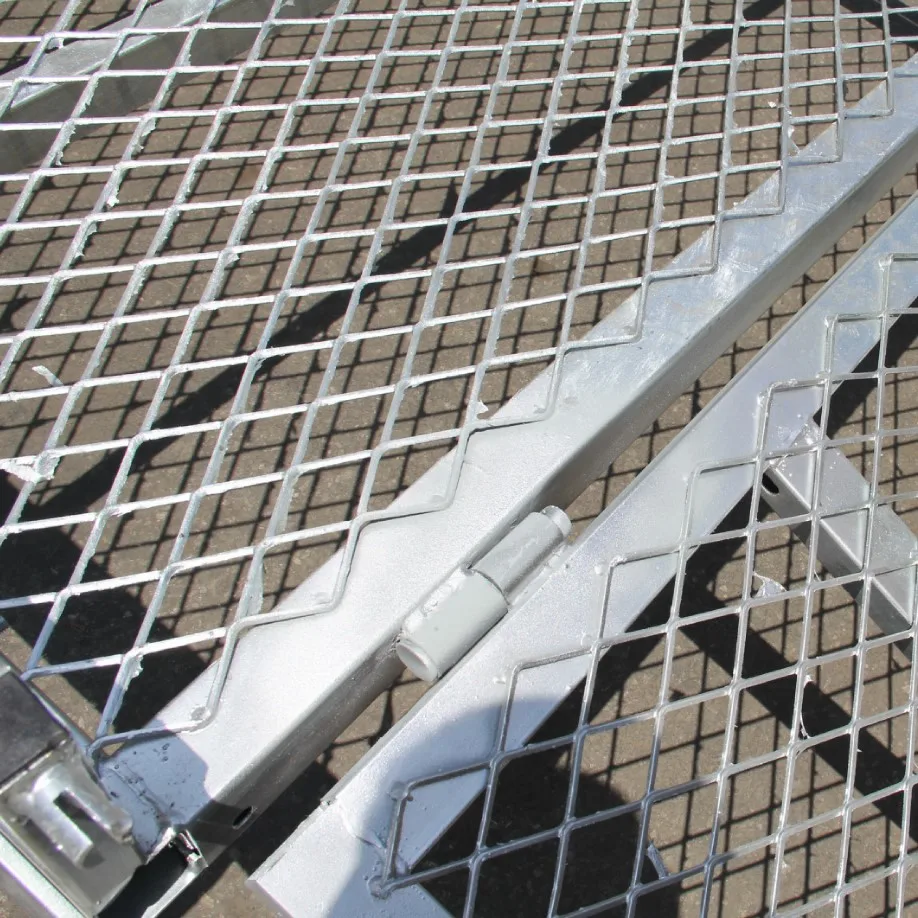 The United States Registered 5x8 5x10 6x12 7x14 Premium Powder Coated Mesh Floor ATV Landscape Trailer