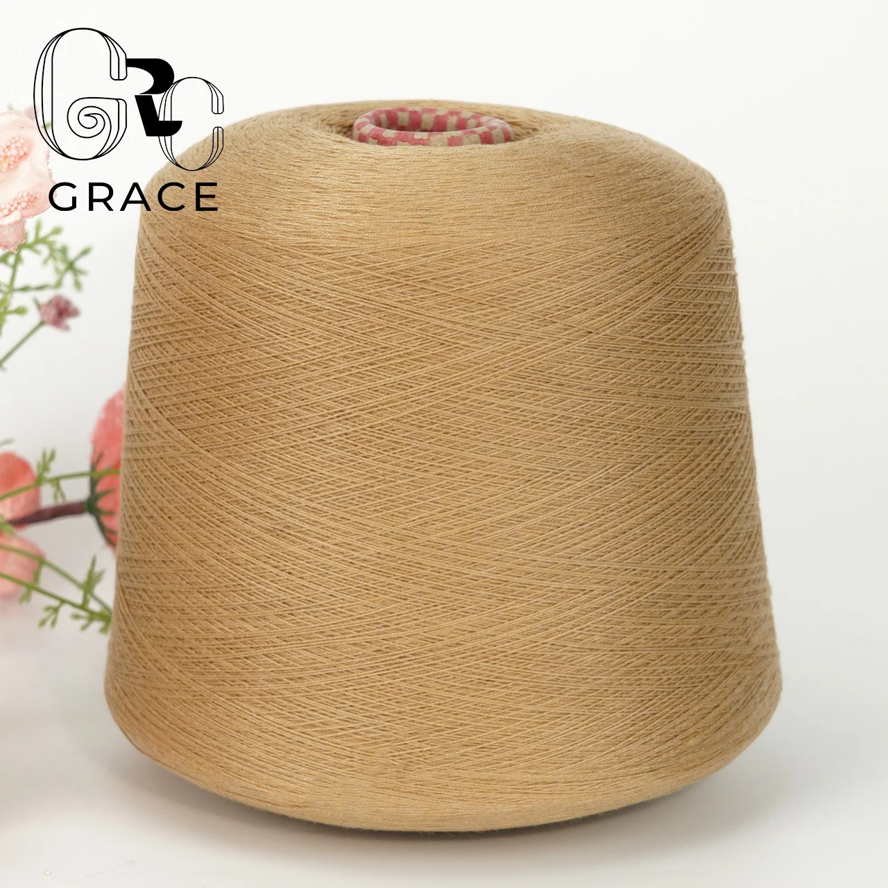 wholesale Pure Wool yarn cone color and raw white anti Pilling cotton wool 26/2 100% wool yarn For knitting