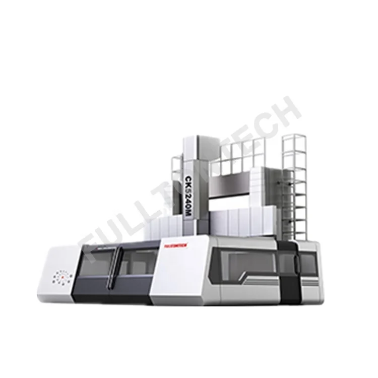 CHINA DALIAN CK5123M SINGLE HEAVY DUTY CNC TURNING LATHE MACHINE