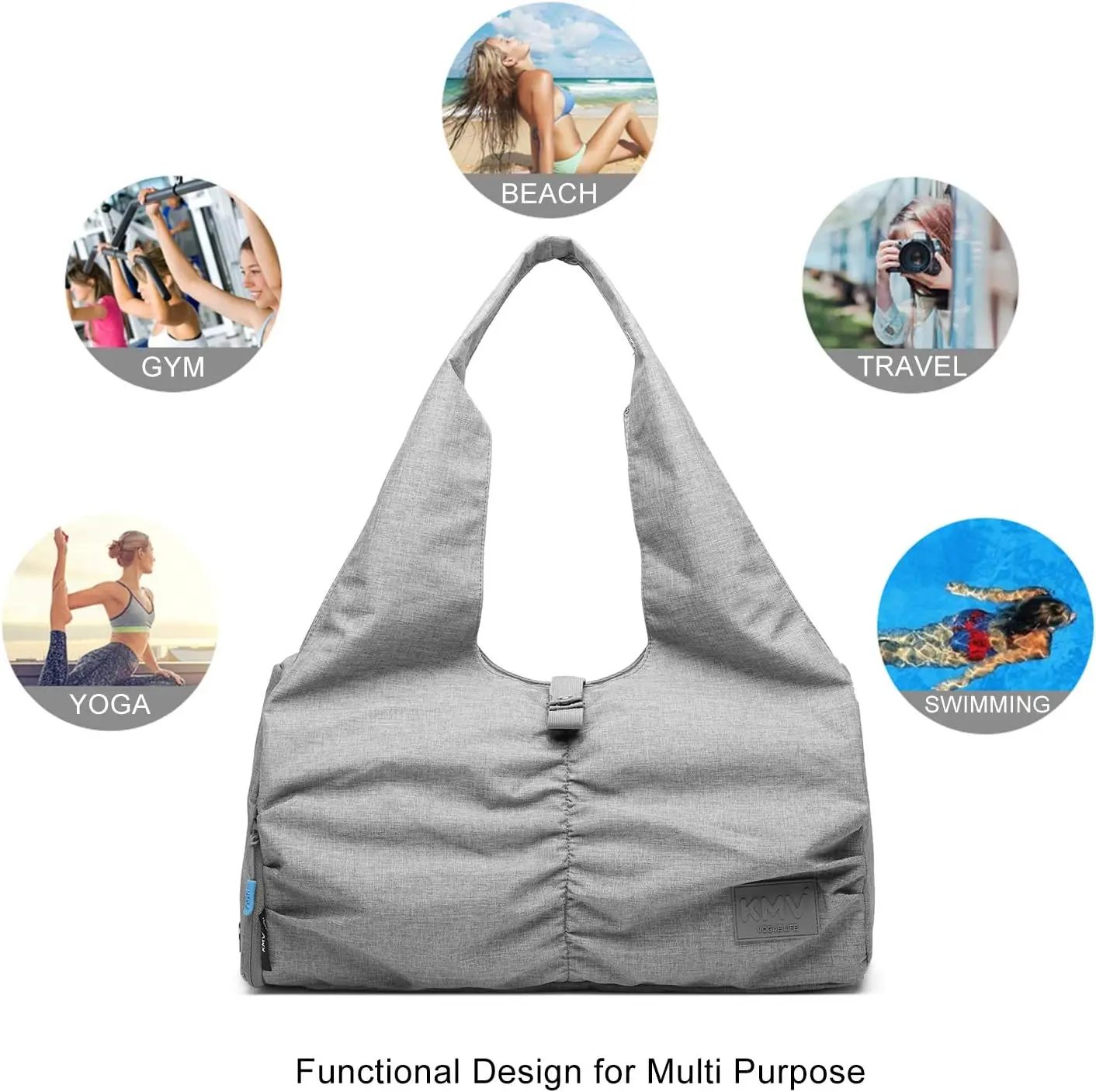 Manufacture  low MOQ Travel Yoga Gym Bag  Carrying Workout Gear yoga bag for hot sale