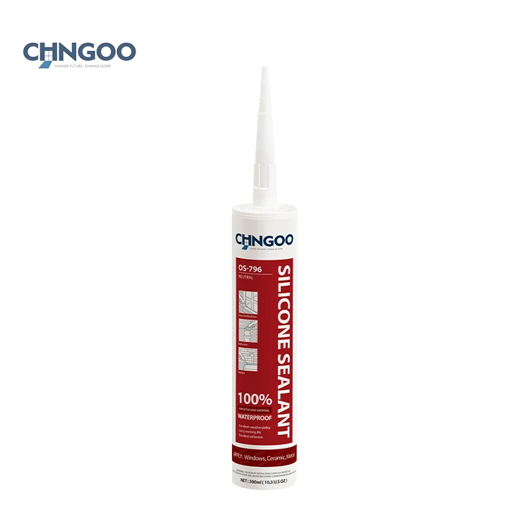 Chngoo Quick Drying Aluminum Windows And Doors Glass Glue Neutral Silicone Sealant