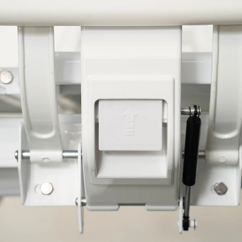 MN-MB012  Home Care Low Price Hospital Bed 5 Function ABS Side Rails 4 Crank Manual Patient Nursing Bed