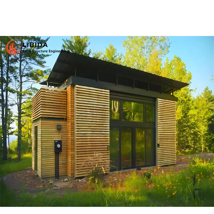 Light Steel Prefab House Easy Assemble Steel Structure Luxury Quality Steel Structure Homes Thermostatic Container House