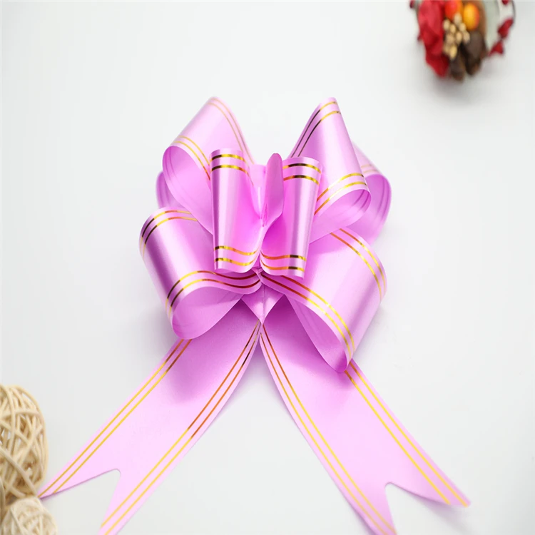 50MM Phnom Penh Pull Flower Holiday Gift Decoration Plastic Ribbon Wedding Gift Packaging Diy Gift Phnom Penh Pull Flower Ribbon