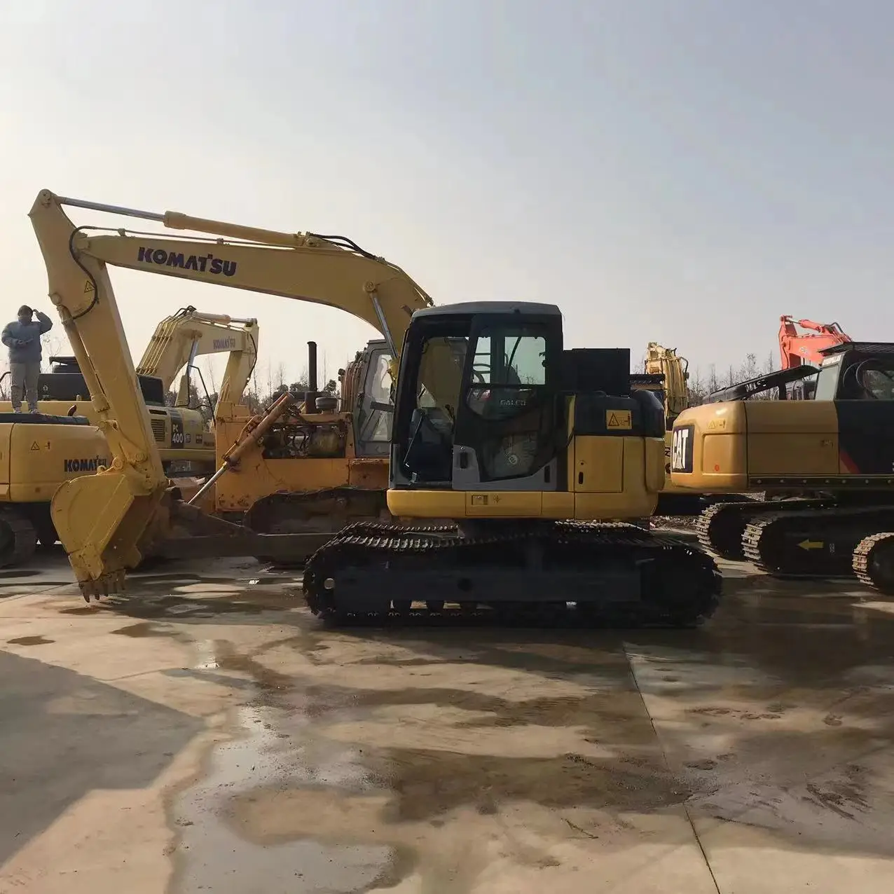 Экскаватор komatsu pc138 138US 14-тонный экскаватор