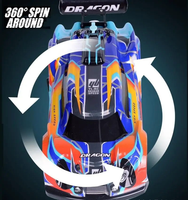 4CH RC Stunt Drift Race Cars Toys 1:14 Remote Control Spray Car Toys 2.4G Remote Control Vehicle Toy For Kids