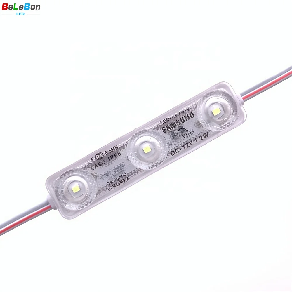 DC12V 3 года гарантии продукции samsung 3 led 2835 ce rosh saso Ультразвуковой Модуль светодиодный модуль 1,2 Вт 1,5 Вт сделано в Корее
