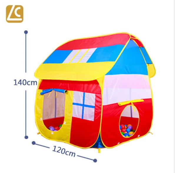 Factory children folding tent large indoor and outdoor kids play game house Children Play Tent