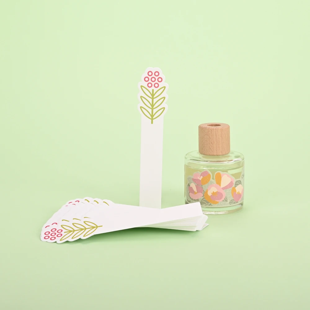 Premium Portable Fragrance Blotter Strips Factory Scent Strips Blotter Cards Personalized Fragrance Testers