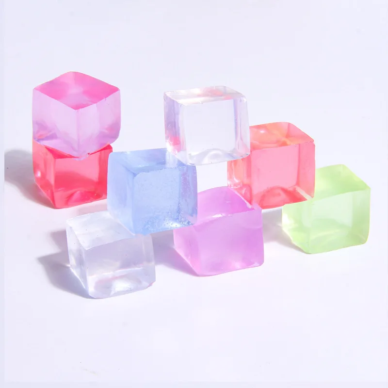 Factory Cheap Price Mini Squishy Mochi Toy Ice Cube Squeeze Toys Kawaii Soft Cute Sticky Mochi Squishy Toys