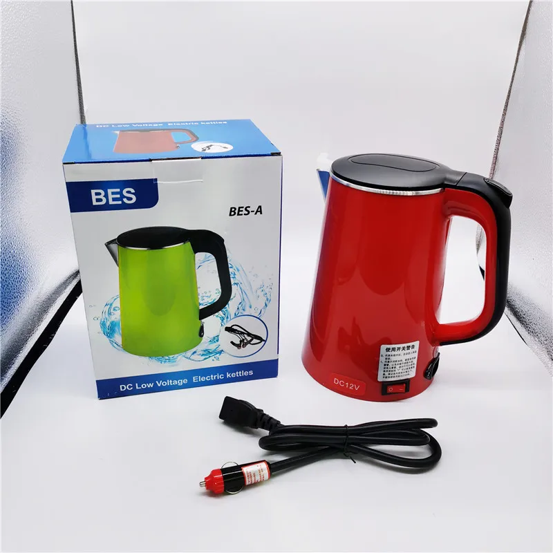 Cheap Battery Powered Travel 1.8L Portable Camping Stainless Steel Electric Water Kettles Kelltl