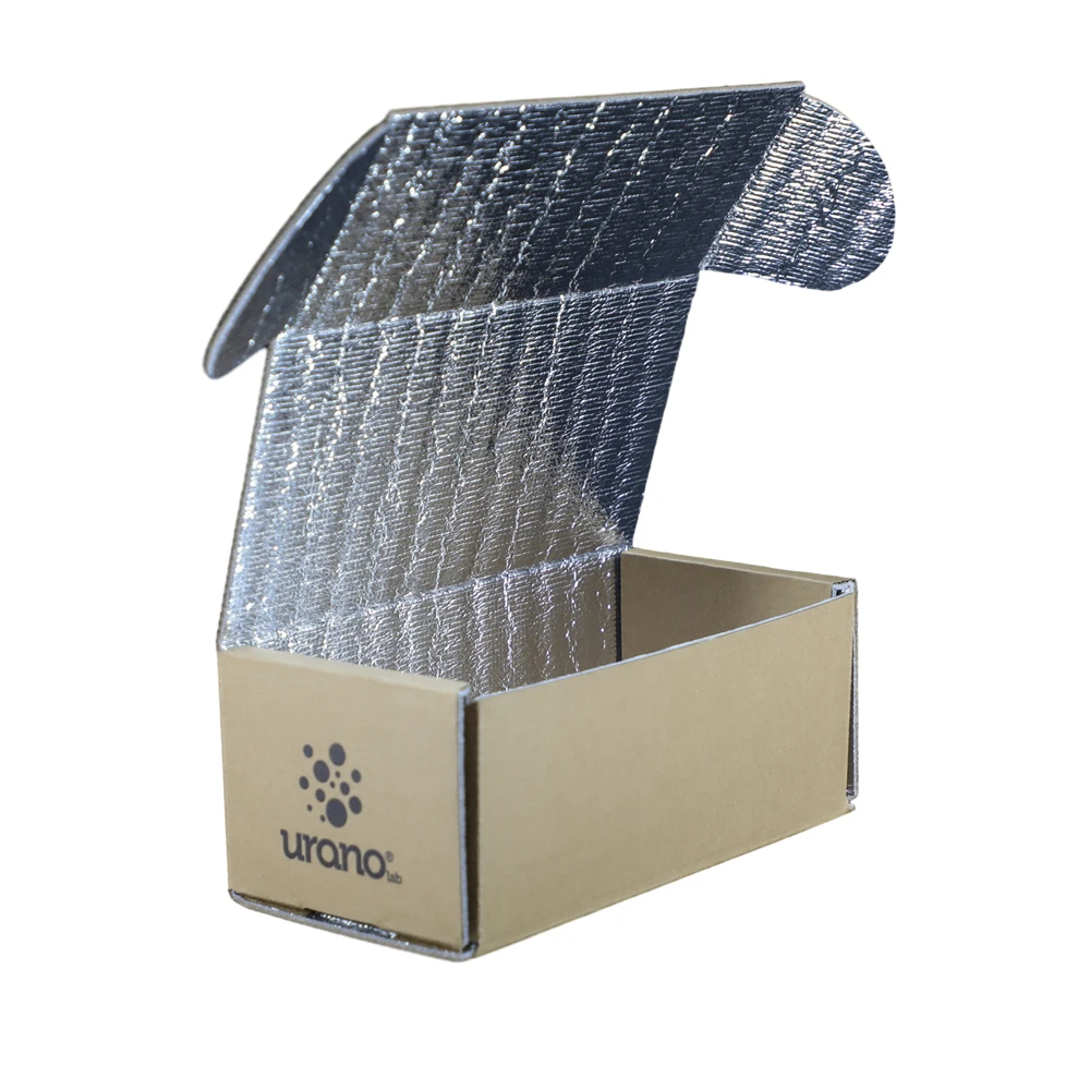 High-Quality Corrugated Cooler Boxes Custom Printed Insulation Box for Frozen Food Packing