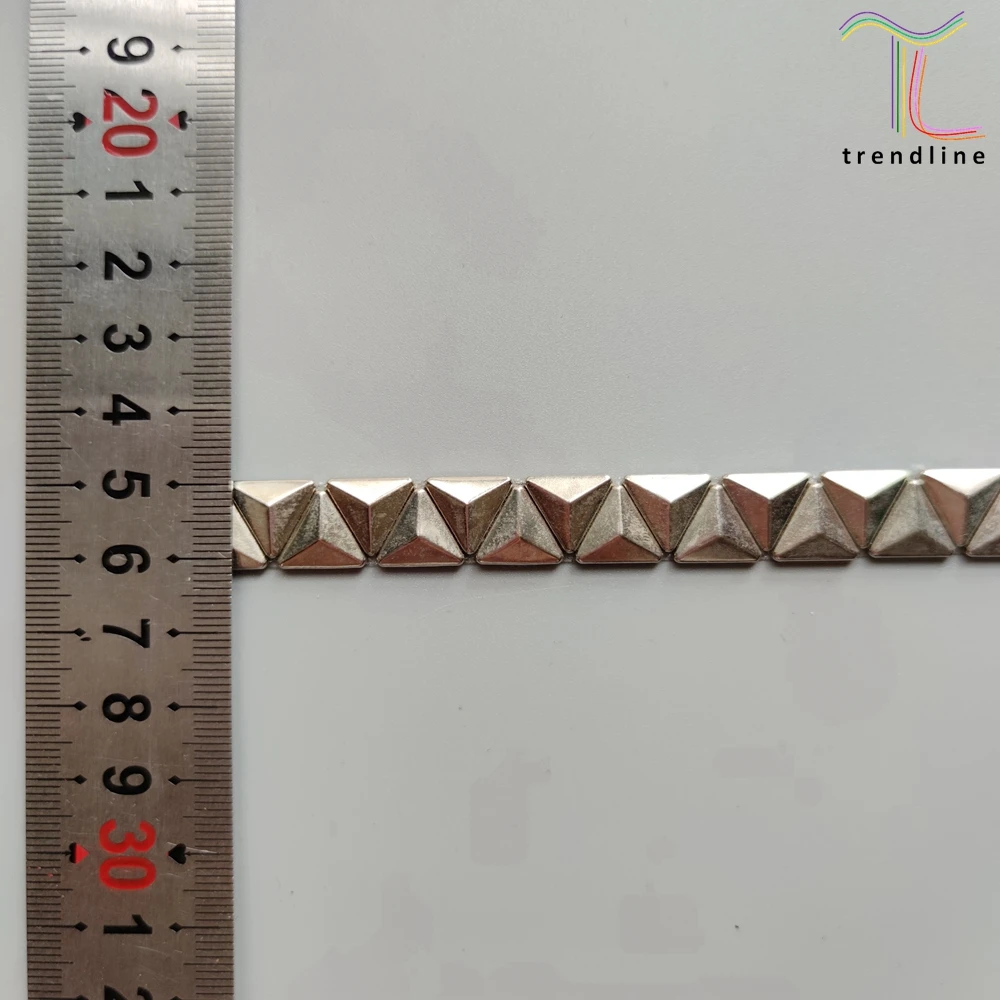 Rivet stud binding tape trimmings ironed on  hats