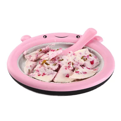 Personal diy household without electricity children mini ice cream maker