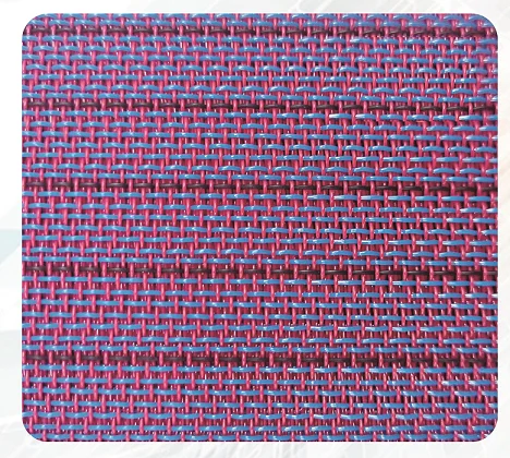 4 shaft flat yarn 1.5layer anti-static conveyor belts Polyester dryer plain woven screen mesh belt for manufacturing plant
