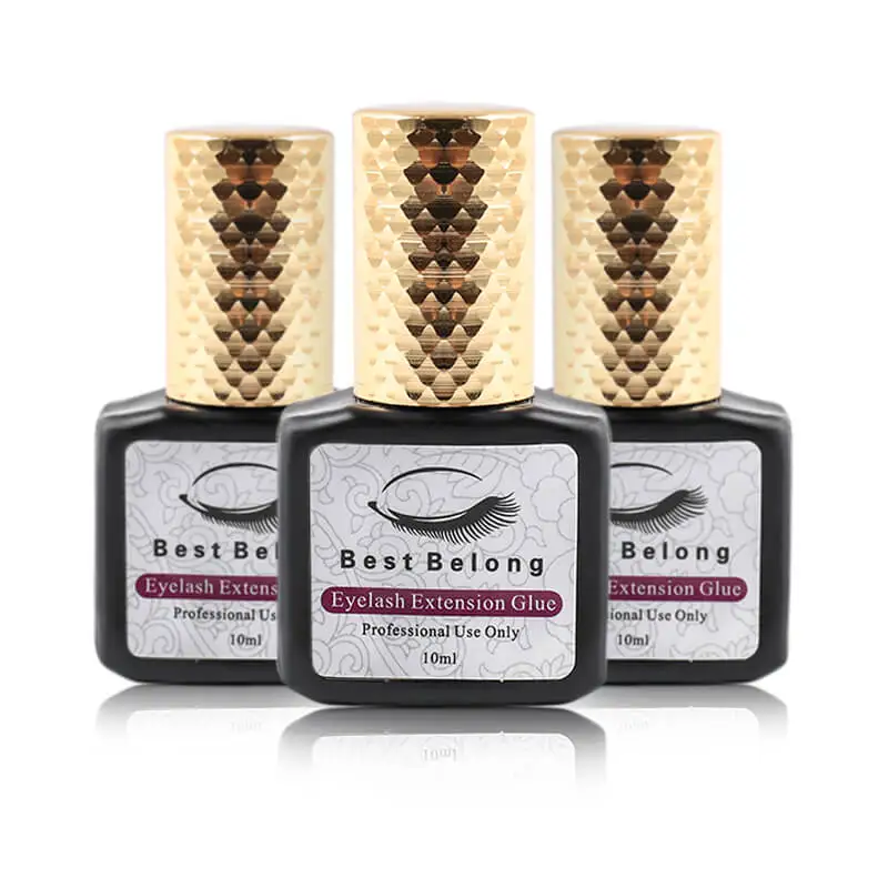 Korean Professional Eyelash Extension Glue Clear Fast Lash Glue Adhesive for Lash Extension Custom Fast Lash Glue Supplier