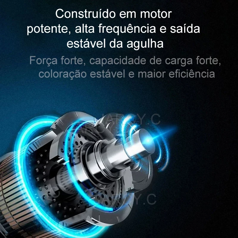 Micropigmentation Tattoo Machine Swiss Motor Permanent Makeup Dermograph for Eyebrow Lip Eyeliner Microblading Gun