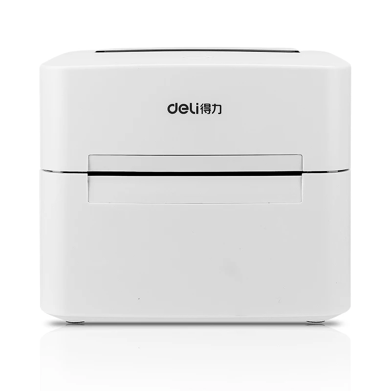 Deli E740C Wireless Bluetooth Thermal Label Printer Self-adhesive Express Delivery Sheet QR Code Tag Barcode Machine mini