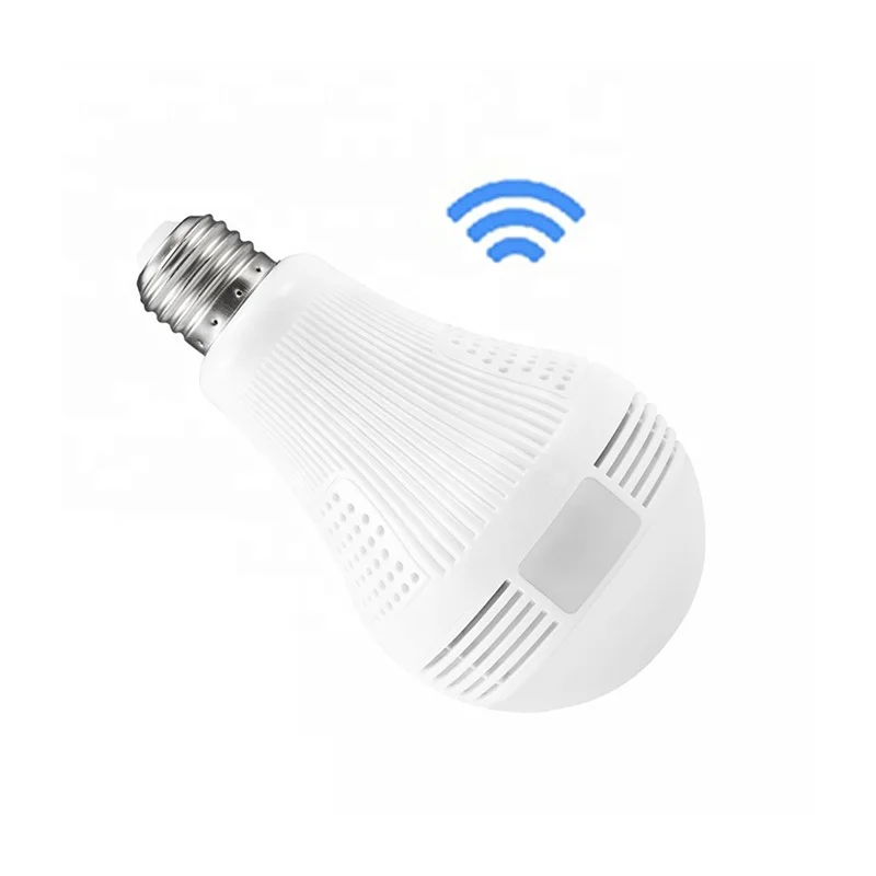 
 Наружная и внутренняя Wifi беспроводная IP скрытая камера двустороннее аудио 360 градусов панорамная камера видеонаблюдения «рыбий глаз»  