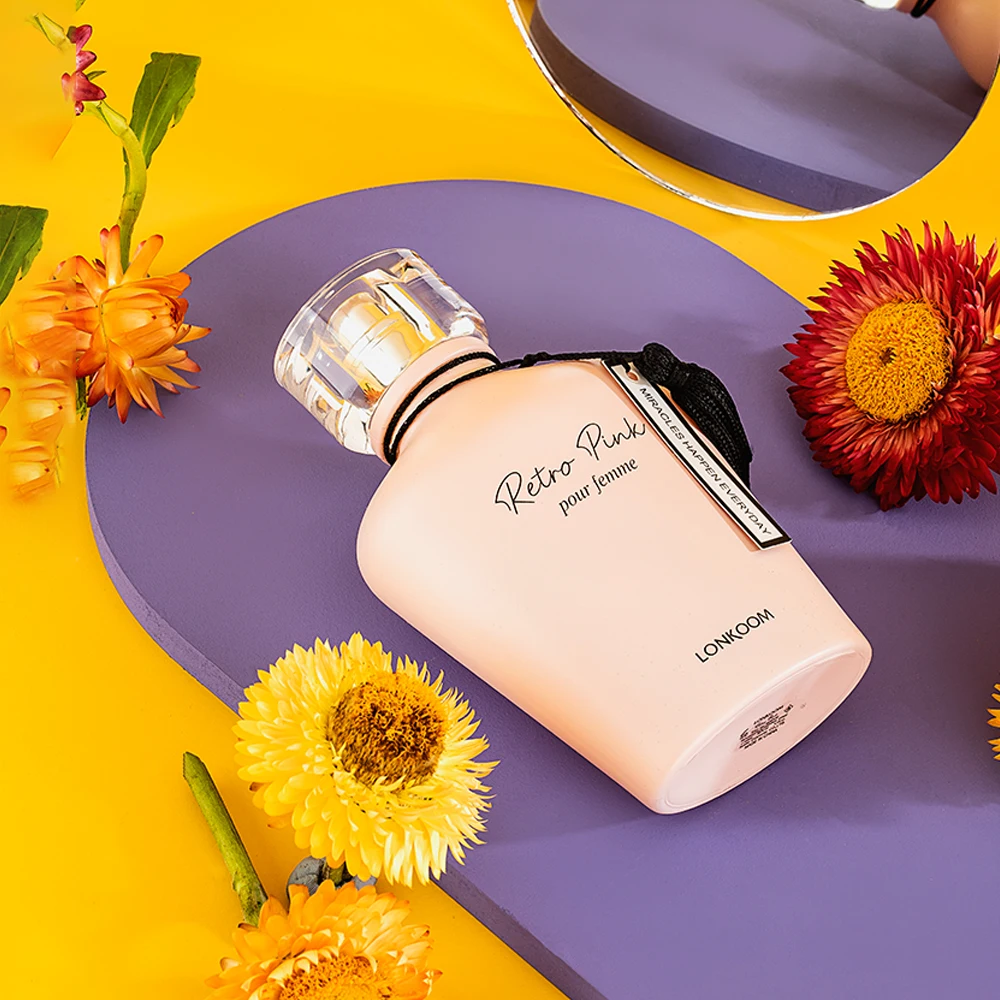 LONKOOM designers perfume nice smell best lady perfume original brands with cheap factory price
