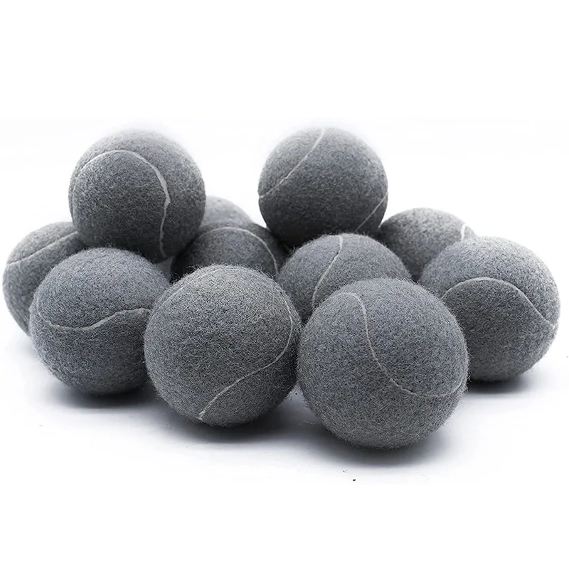 china manufacturer custom logo profissional sports 5 star balles de training tennis black