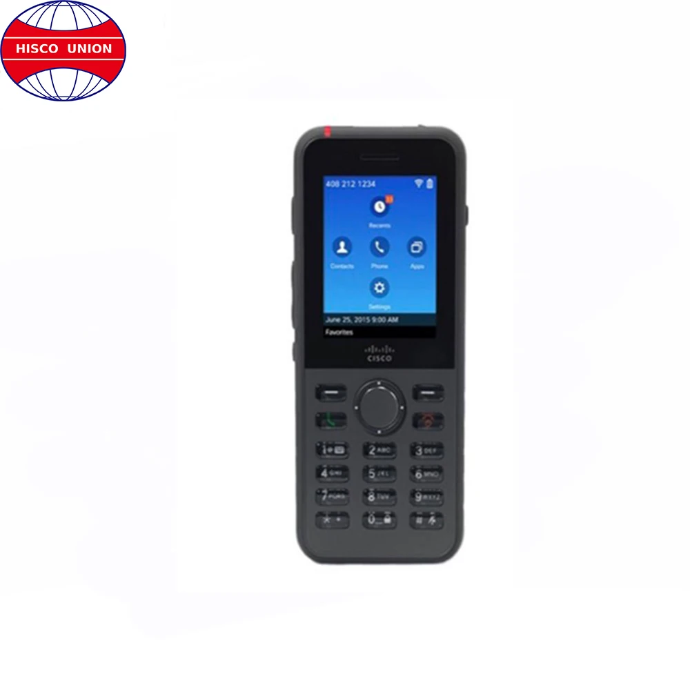 New CP-8821-K9-BUN IP Phone 8800 Wireless IP Phone 8821 World Mode Battery Power Cord
