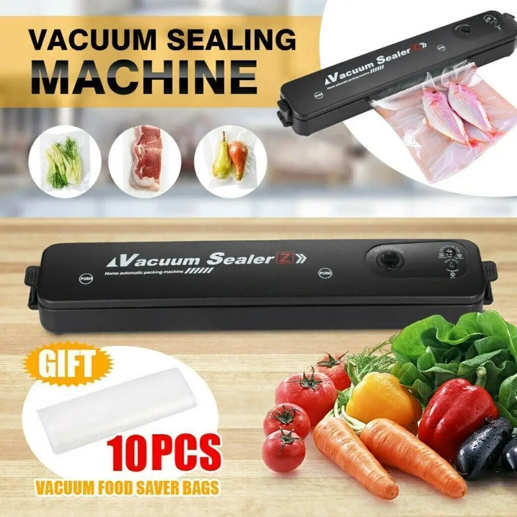 Portable Home Food Vacuum Sealer Preservation Packaging Storage Kitchen Electric Vacuum Sealer