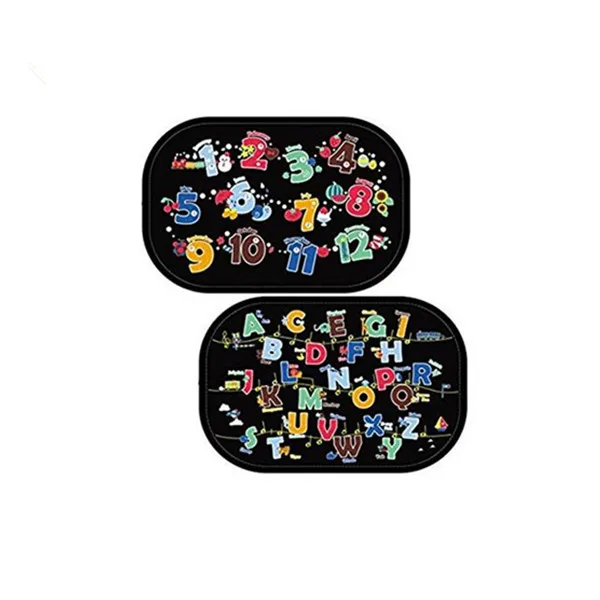 Cartoon Sunscreen Heat Insulation Visor Electrostatic Adsorption  Car Sun Shade Car Window Shade Cling Baby Side Window Sunshade