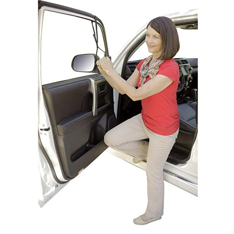 Automotive Standing Aid Adjustable Safety Vehicle Support Handle Portable Nylon Car Assist Device Handle Grip Strap