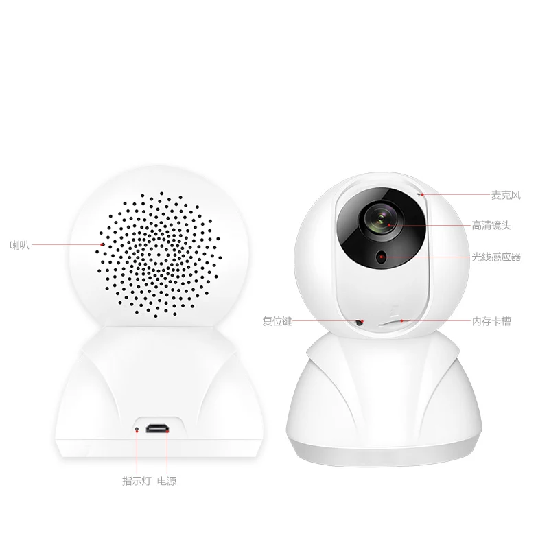 
1080P Full HD Wireless IP Camera Yoosee APP Wifi IP CCTV Camera Wifi Mini Network Video Surveillance Auto Tracking 