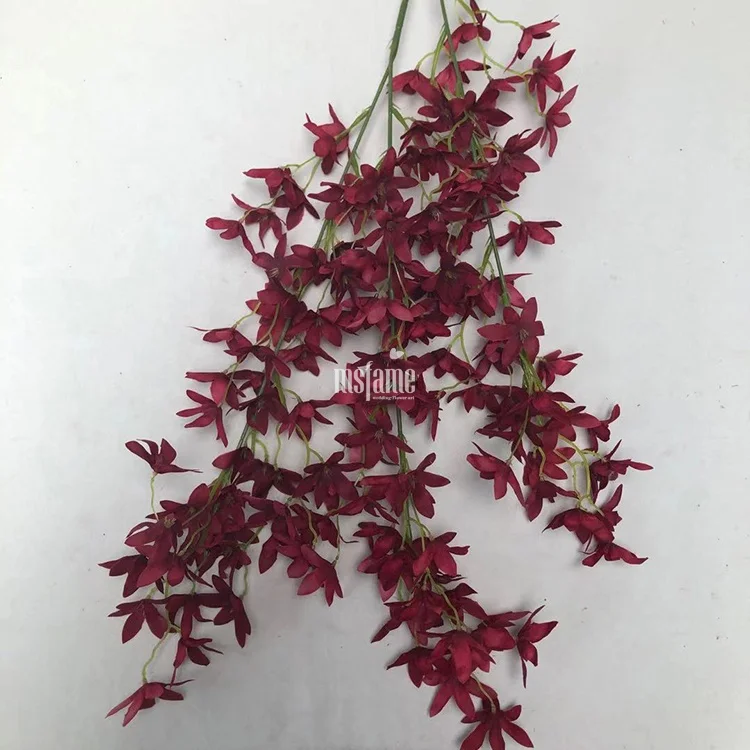 Wholesale Tianjin Factory Artificial Dancing Orchid Wedding Decoration Orchids Silk Flower