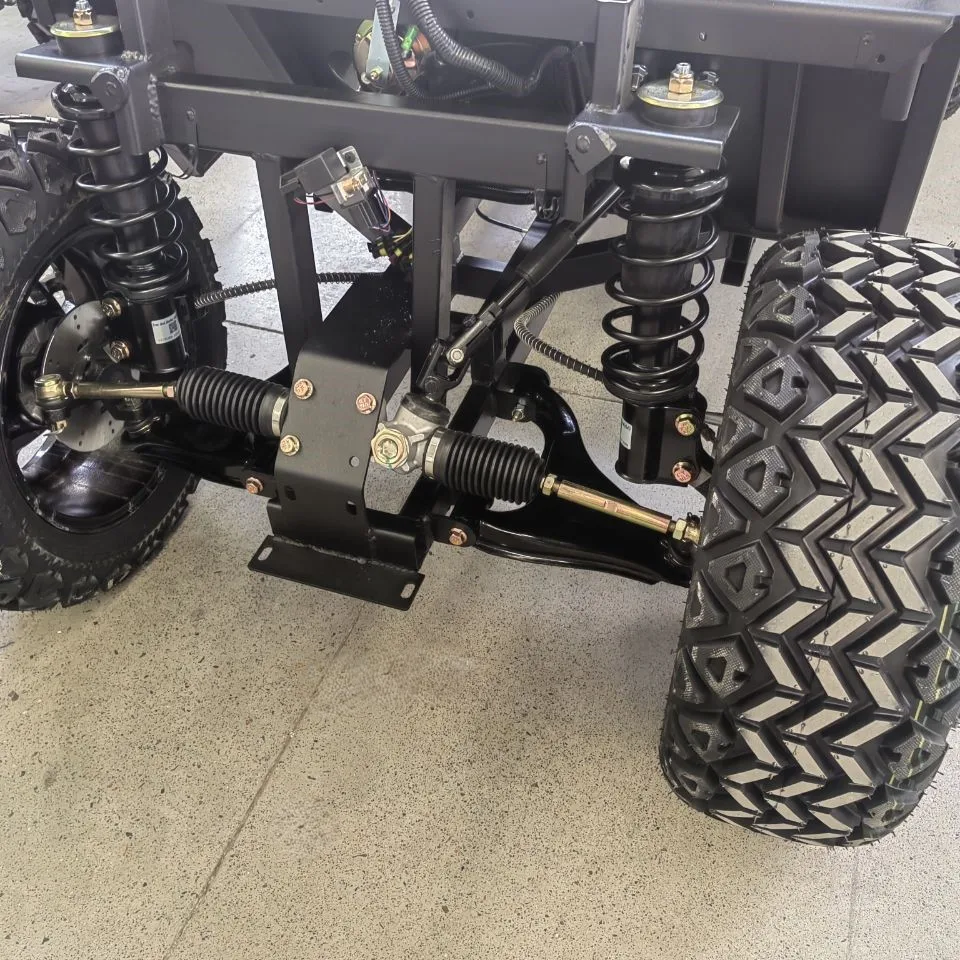 Factory New Design Electric 2+2 Seat Golf Buggy 72V Battery 5KW Motor 5+Years Warranty for Sightseeing or Club Golf Cart
