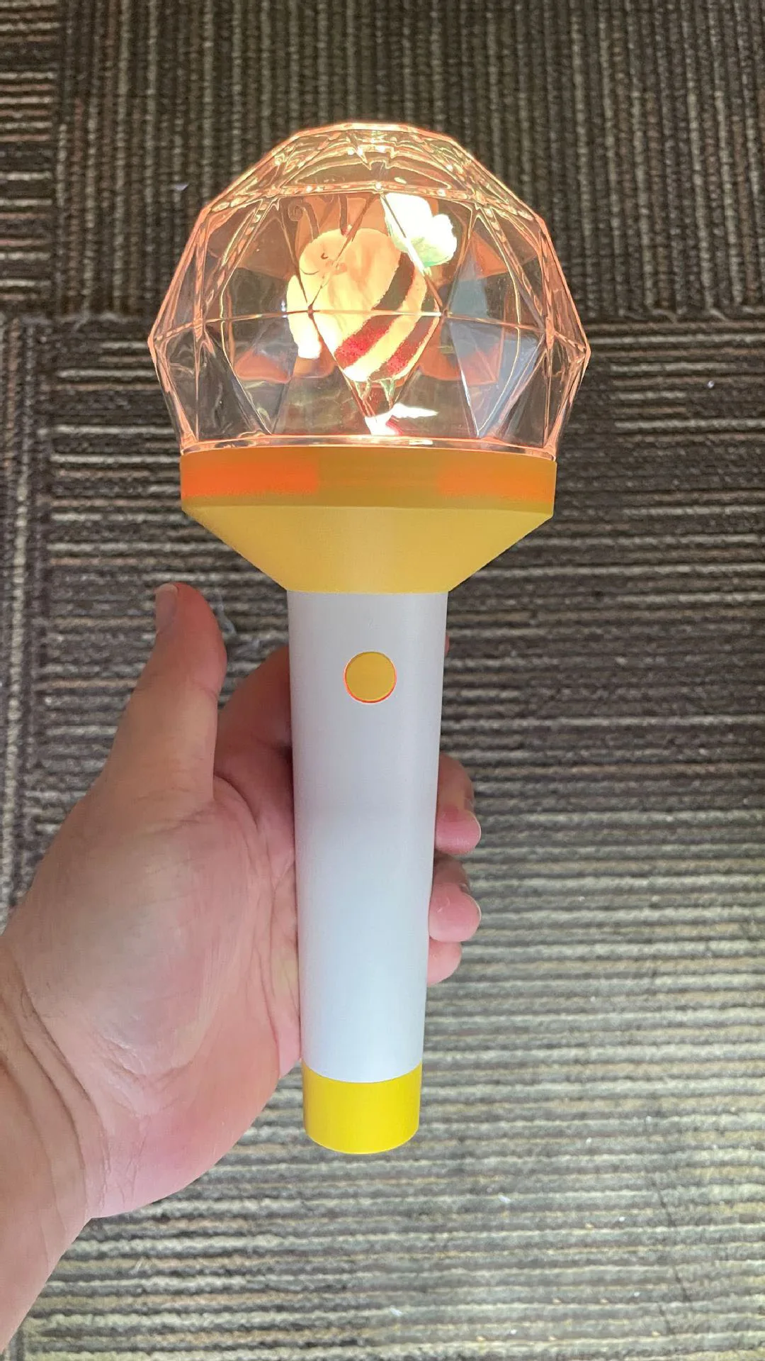 Japan Koran Kpop custom LOGO 15 colors LED light stick cheering hand light for fans meeting events concert