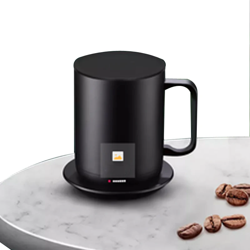 Convenient and easy to use Gift promotion group buying Self Heating Electric Mug Vacuum  Modern Smart Mug with Bluetooth
