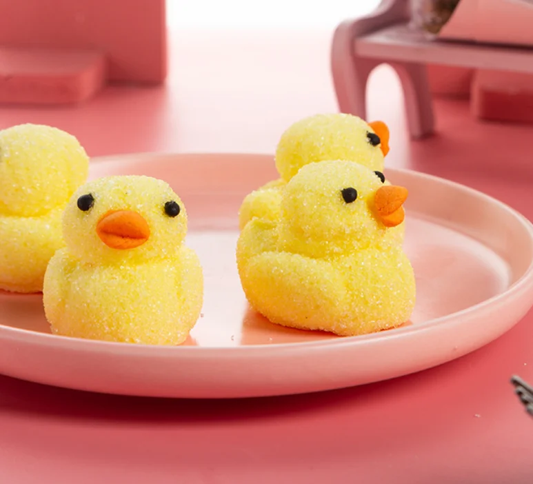 Marshmallow 40g bagged little yellow duck candy wedding candy casual snack