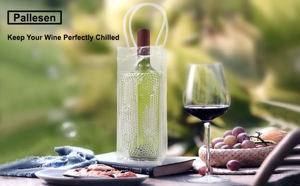 Keep Wine Beverages Cold Portable Insulator Sleeve For Champagne and Wine Bottles Cooler