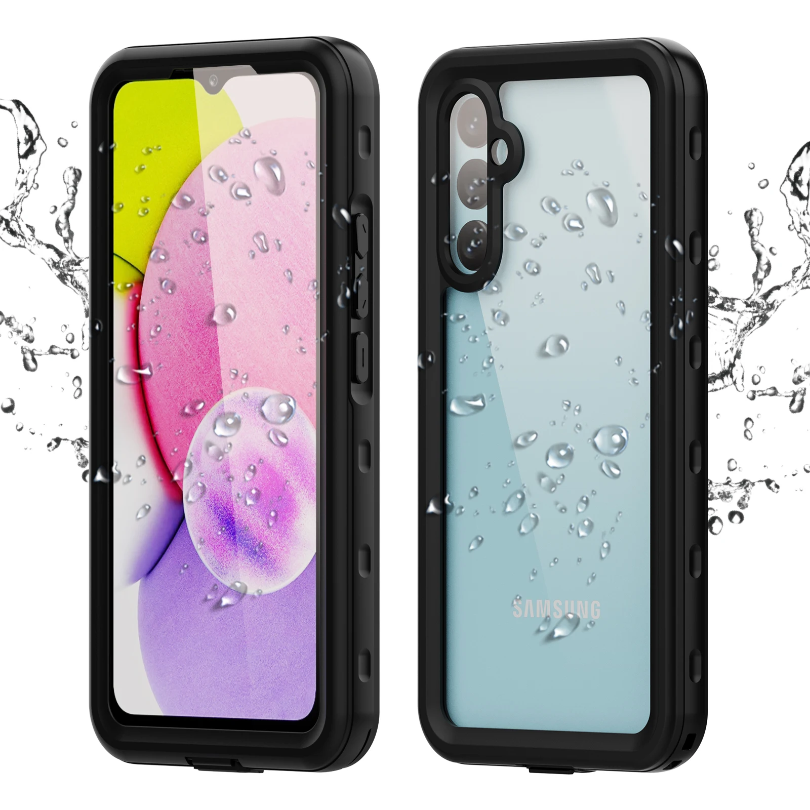 Full Sealed Underwater Rugged Dustproof Snowproof Shockproof Waterproof Phone Case for Samsung Galaxy A34 5G