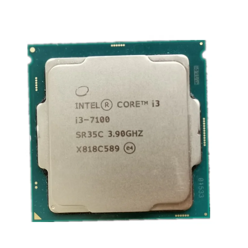  Горячая Распродажа Двухъядерный процессор Intel I3-7100 7-го поколения разъем LGA1151 Процессор I3