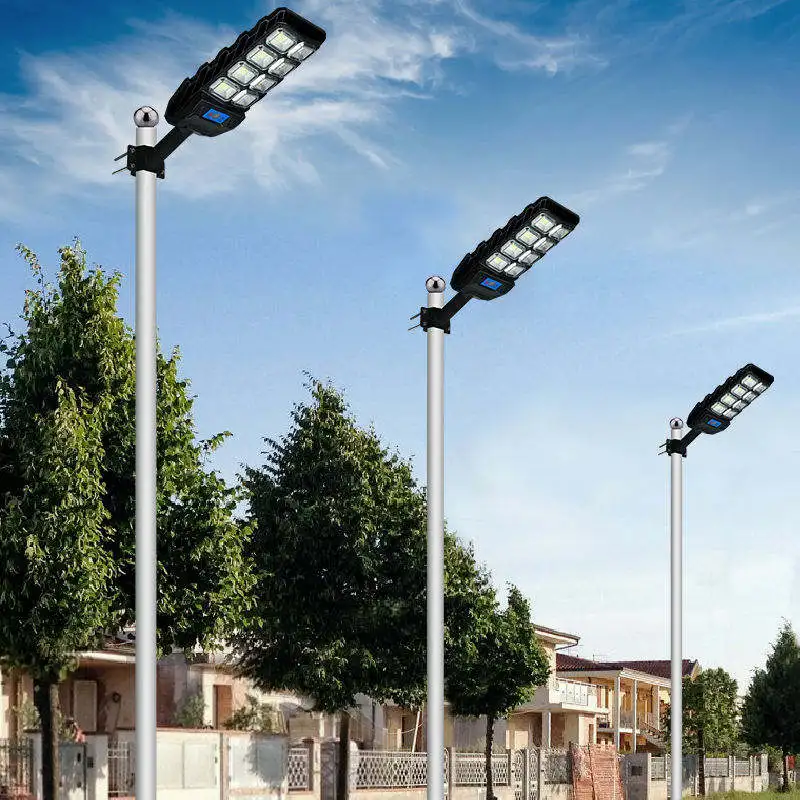 Motion Light Sensor Secondary Optical Design IP65 Waterproof All In One Solar Led Street Light