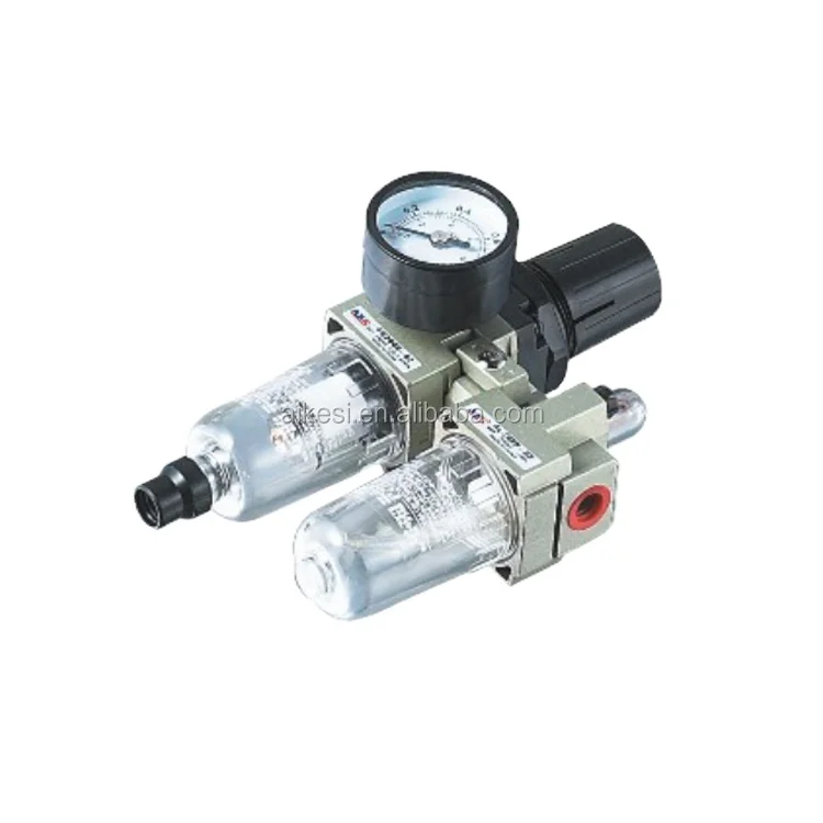 Pneumatic source treatment units filter+regulator lubricator AC2010-02 1/4 inch air filter SMC type AC series FRL Combination