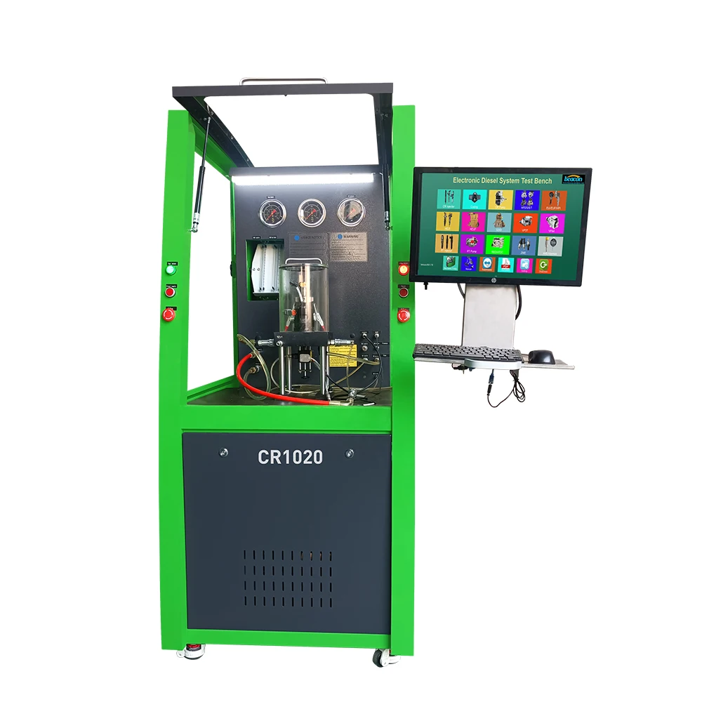 Newest Auto Engine Testing Calibration Machine CR1020 Crdi Common Rail Piezo Injector pump HEUI Coding Test Bench CR1017
