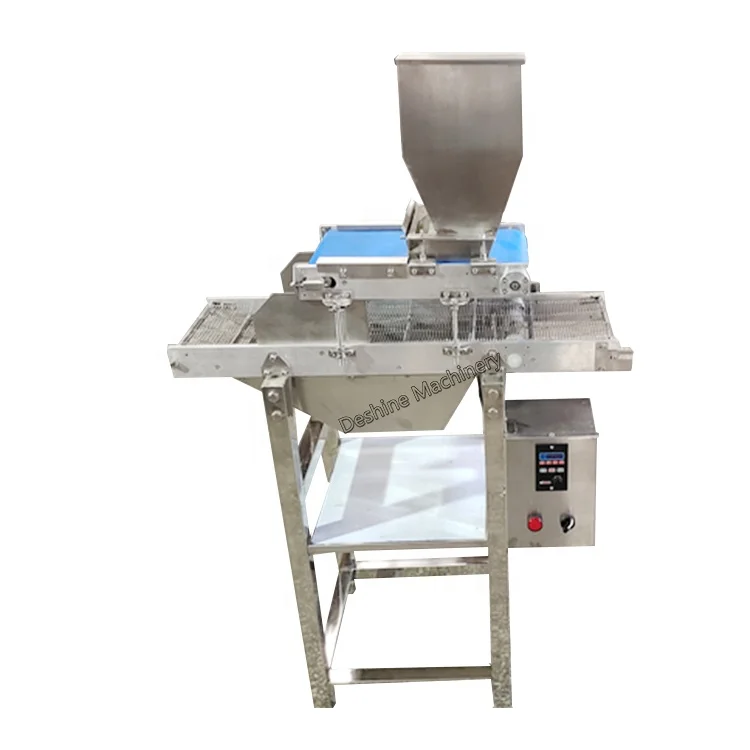 Sugar salt spreading machine crushed peanuts spreading machine for making cookies